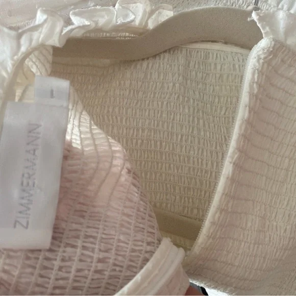 Zimmerman Primrose Daisy Romper Ivory - Picture 4 of 4